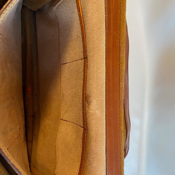 I MEDICI Firenzi Italian leather briefcase messenger bag - Picture 15 of 16